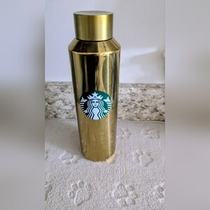 Starbucks Disney Parks Gold Tumbler